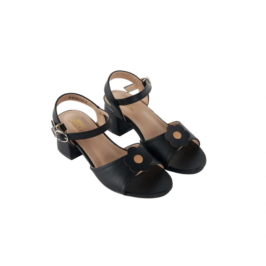 Teen Keen Heels in Hana Black – Machino