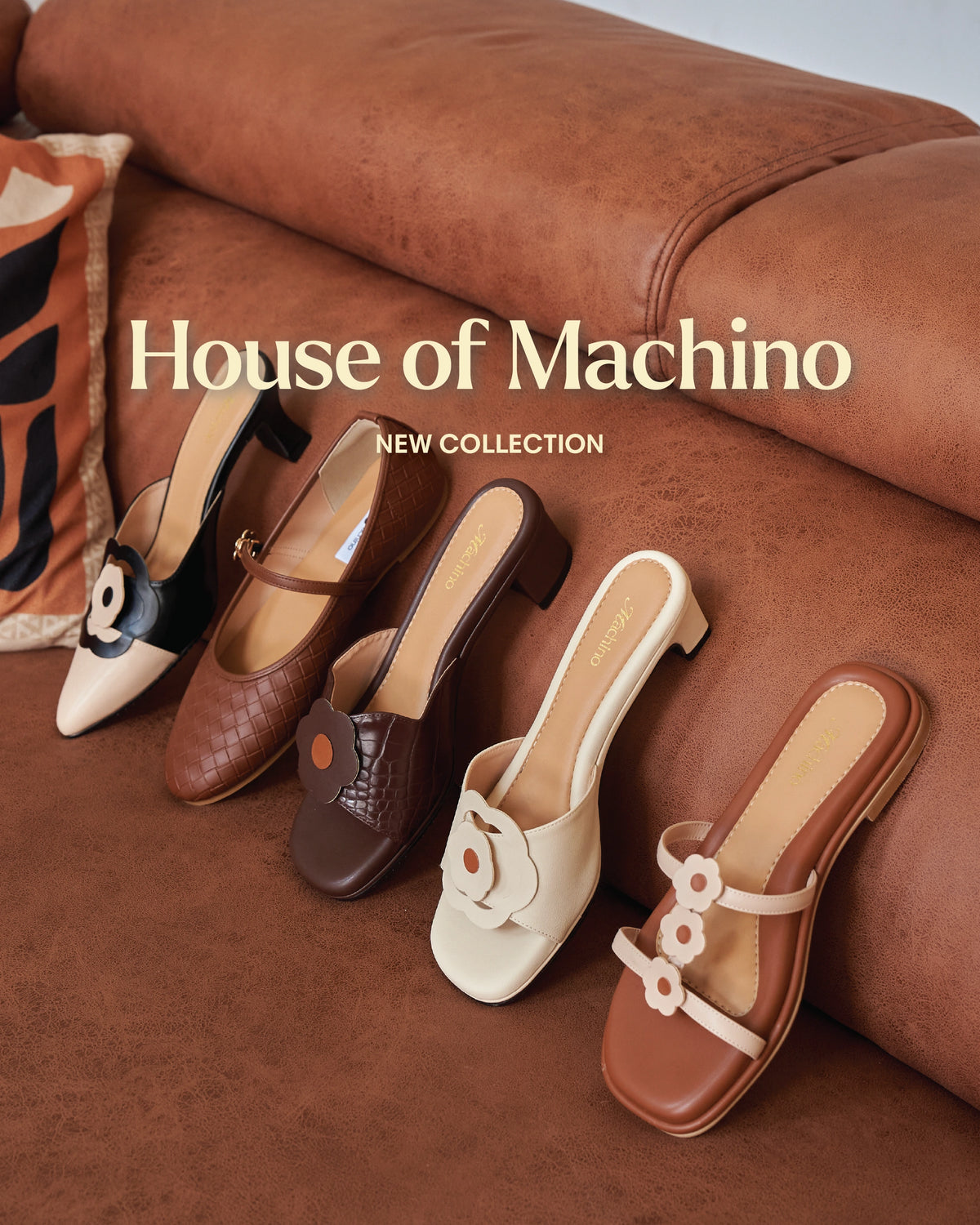 Machino Roses Machino | Handcrafted Women's Shoes - Stylish & Comfortable