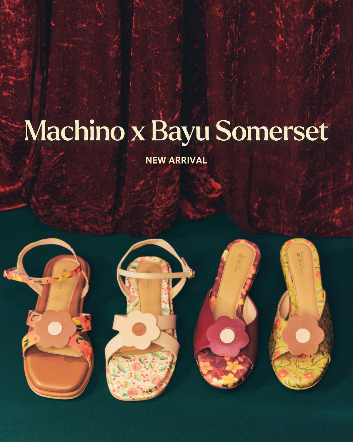Machino Roses Machino | Handcrafted Women's Shoes - Stylish & Comfortable