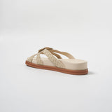 Classic Sandals in Buttercream