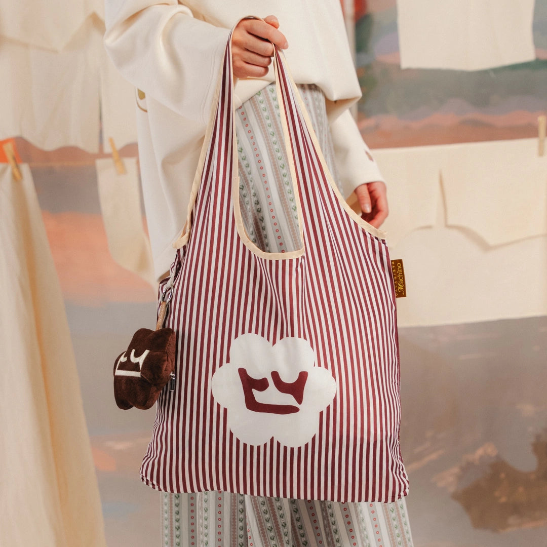 Carry To The Coast Eco Bag in Maroon