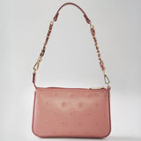 Daisy Dual Wristlet in Mauve