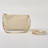 Daisy Dual Wristlet in Ivory