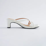 Elsa Heels in White