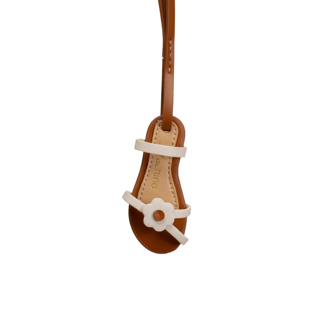 Hana OG Flats PU Keychain (White) [NOT FOR SALE]