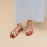 Hana OG Flats in Beige