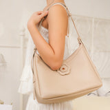 Heather Hobo Bag in Hana Taupe