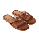 Harie Flats in Hana Camel Brown