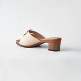 Kai Kitten Heels in Hana Beige