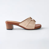 Kai Kitten Heels in Hana Beige