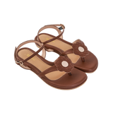 Lovely Lily Sandals in Hana Espresso