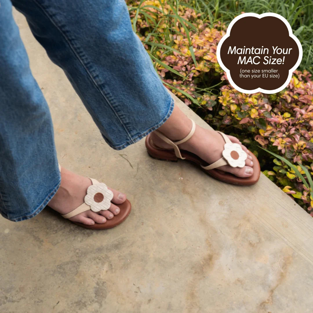 Lovely Lily Sandals in Hana Beige - Main Image