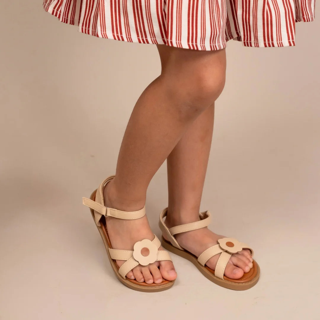 Mini Harmony Flats in Hana Beige