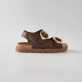 Mini Haven Sandals in Hana Espresso