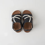 Mini Trekker Sandals in Navy