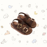 Mini Haven Sandals in Hana Espresso