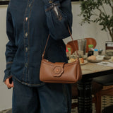 Iconic Saddle Bag in Espresso