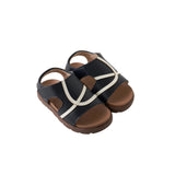 Mini Trekker Sandals in Navy